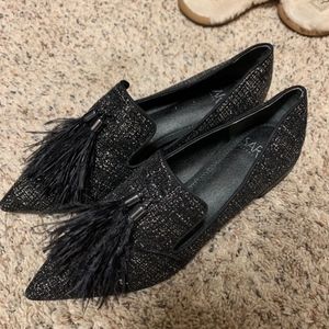 Sarto by Franco Sarto topaz tassel flat